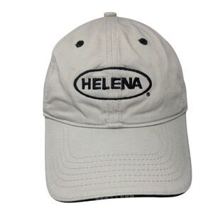 Helena Slideback Hat Tan One Size 6 Panel Embroidered Page & Tuttle